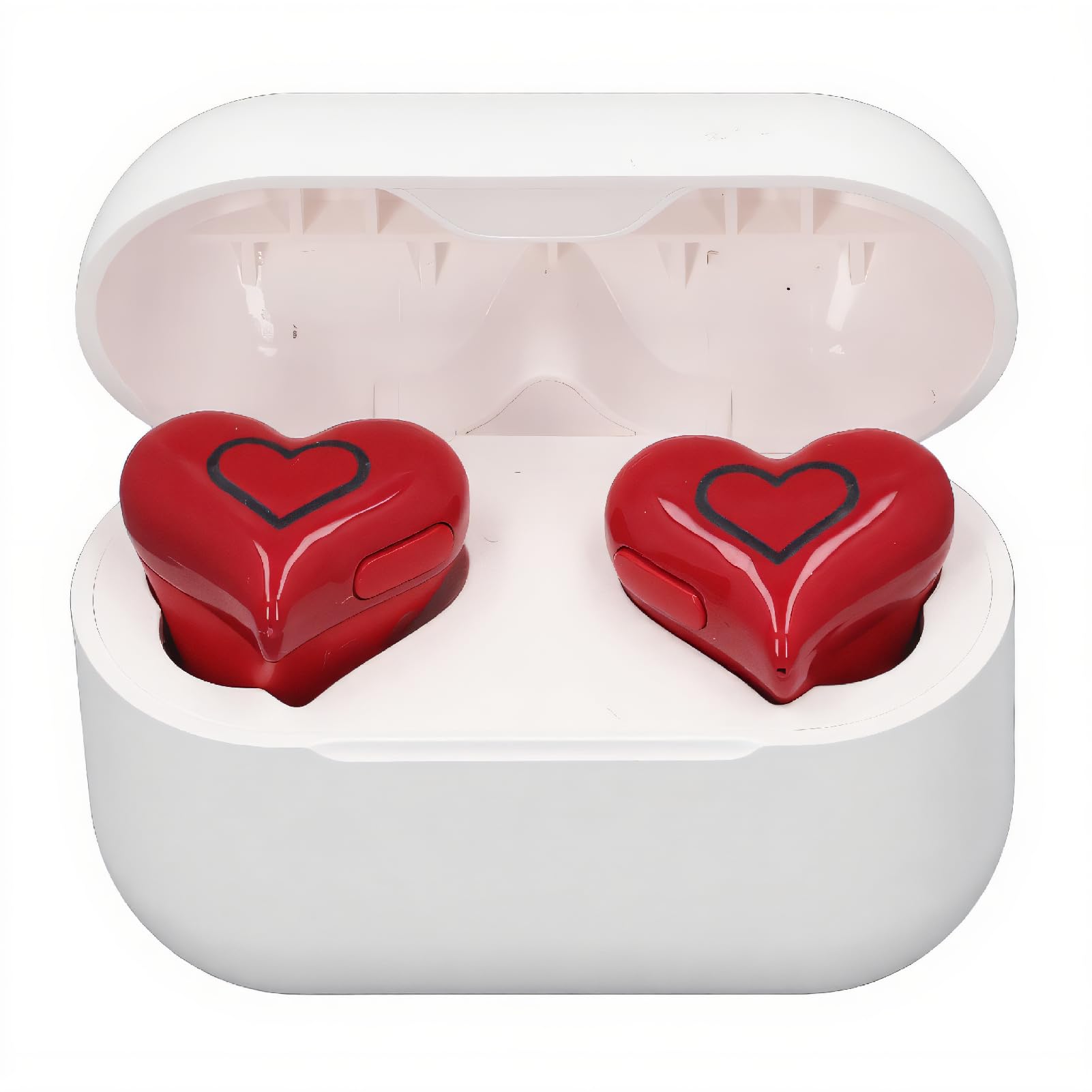 Wireless Earbuds Stylish Heart Shaped