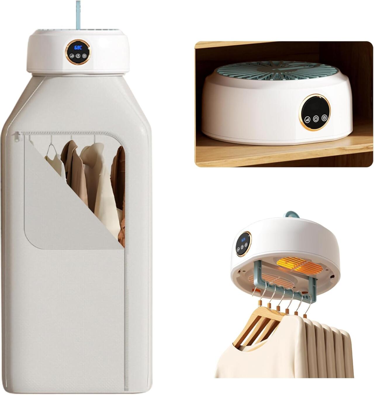 Portable Electric Hair Dryer with Foldable Design