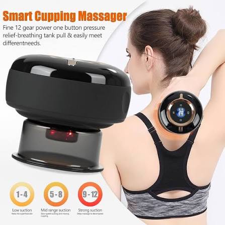 Electric Cupping Massager Smart Deep Muscle Relaxation