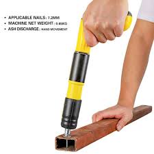 Manual Nail Gun Kit with 50 Nails – Practical Wall Fixing Tool for Home Projects