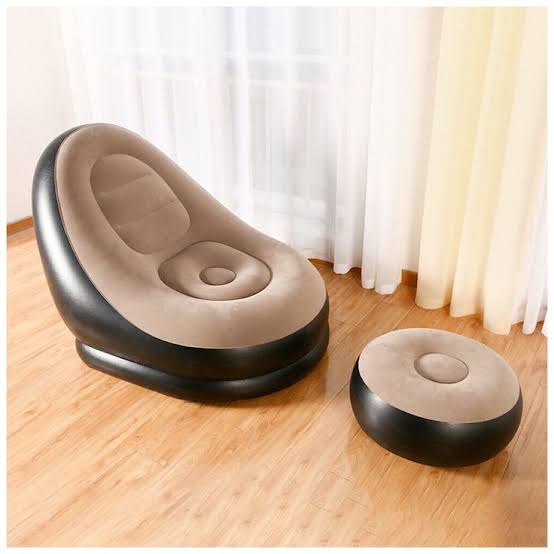 Inflatable Lounge Chair with Electric Pump