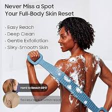 Exfoliating Shower Brush Deep Cleansing &amp; Silky