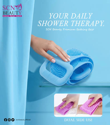Exfoliating Shower Brush Deep Cleansing &amp; Silky