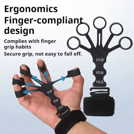 silicone wrist 5-finger