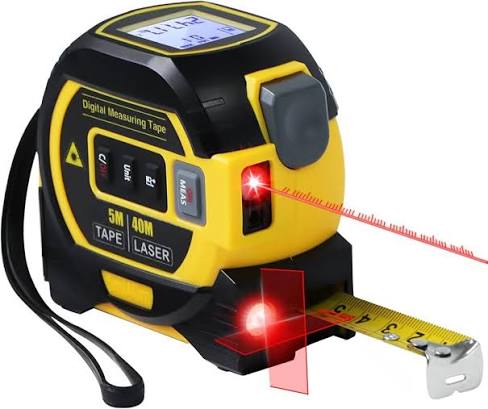MeasurinSight 3 in 1 Infrared Laser Tape Measure