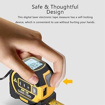 MeasurinSight 3 in 1 Infrared Laser Tape Measure