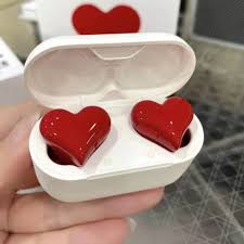 Wireless Earbuds Stylish Heart Shaped