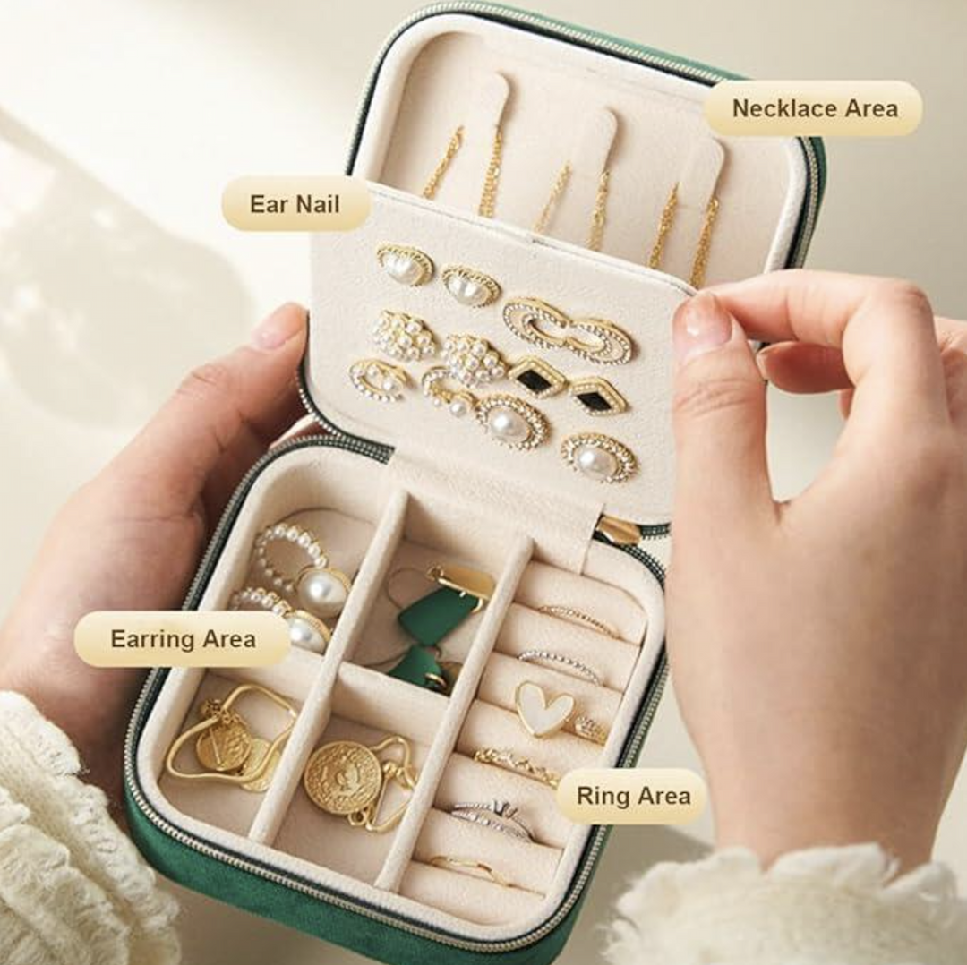 Portable Jewelry Box – Elegant, Compact
