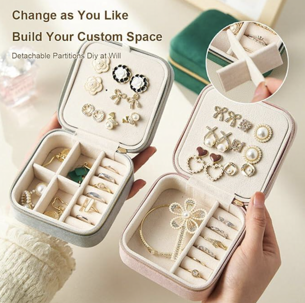 Portable Jewelry Box – Elegant, Compact