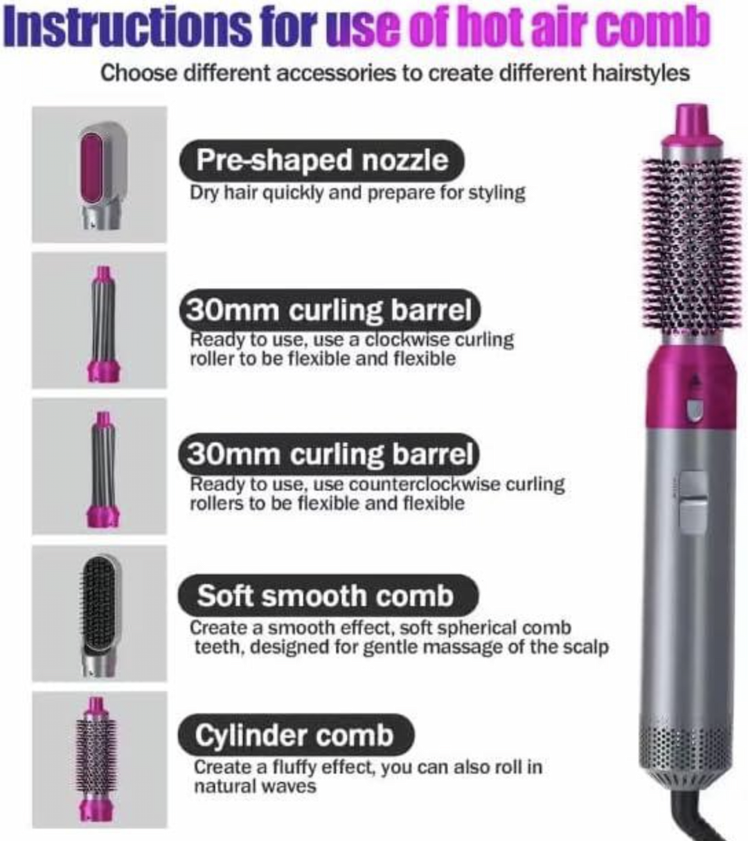 5-in-1 Multifunctional Hair Dryer