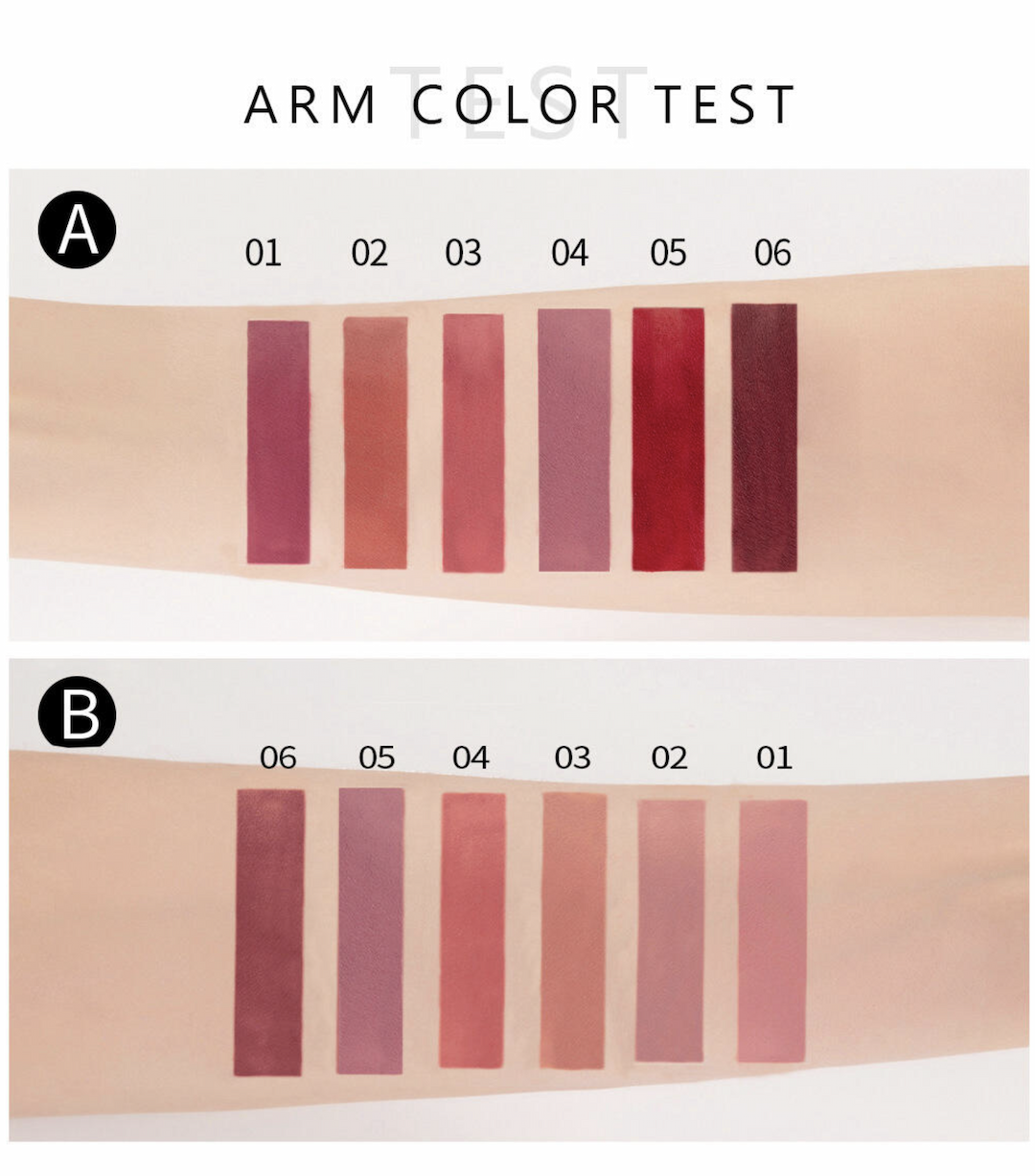 Matte Lipstick Set 6 Classic Shades for Every Occasion