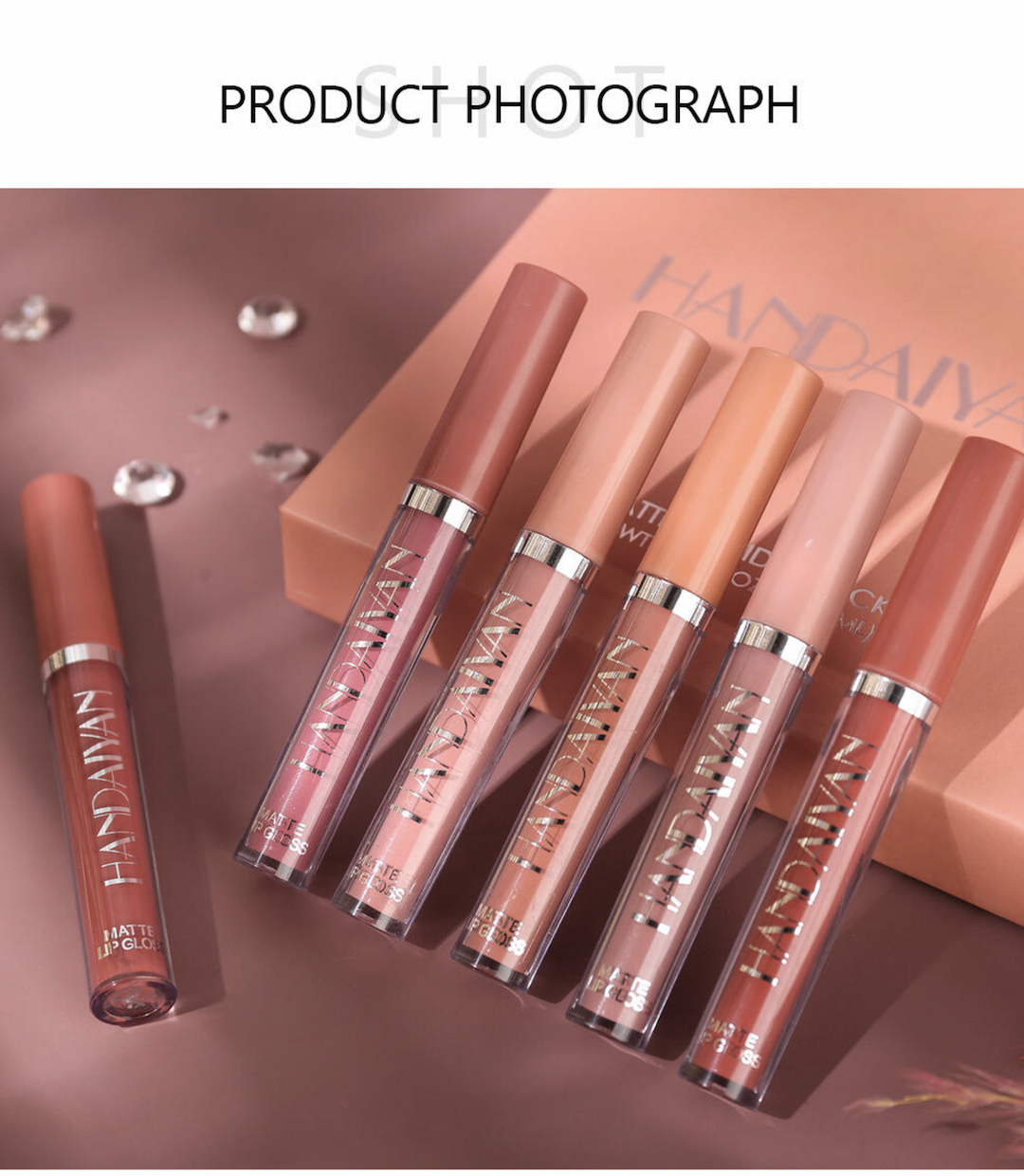 Matte Lipstick Set 6 Classic Shades for Every Occasion