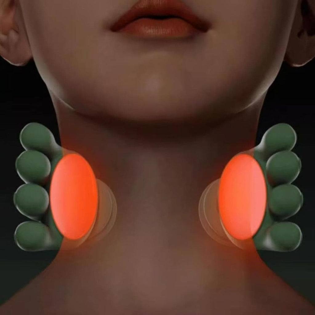 Heated Handheld Neck Massager Portable Wireless Bionic