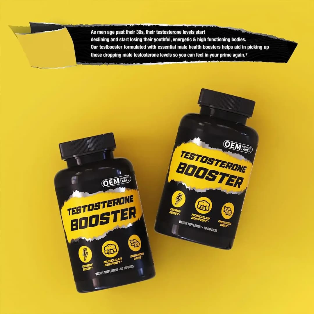 Men’s Fitness Support Supplement Strength & Energy Formula