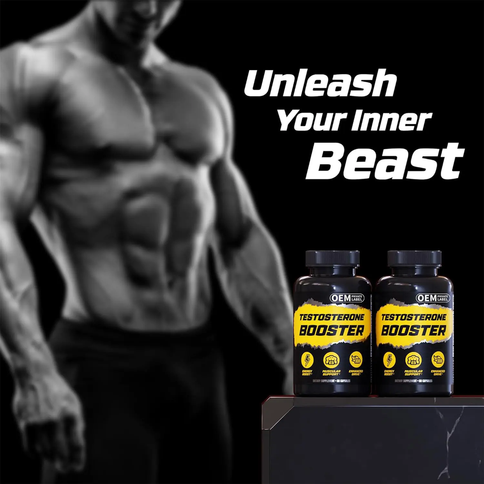 Men’s Fitness Support Supplement Strength & Energy Formula