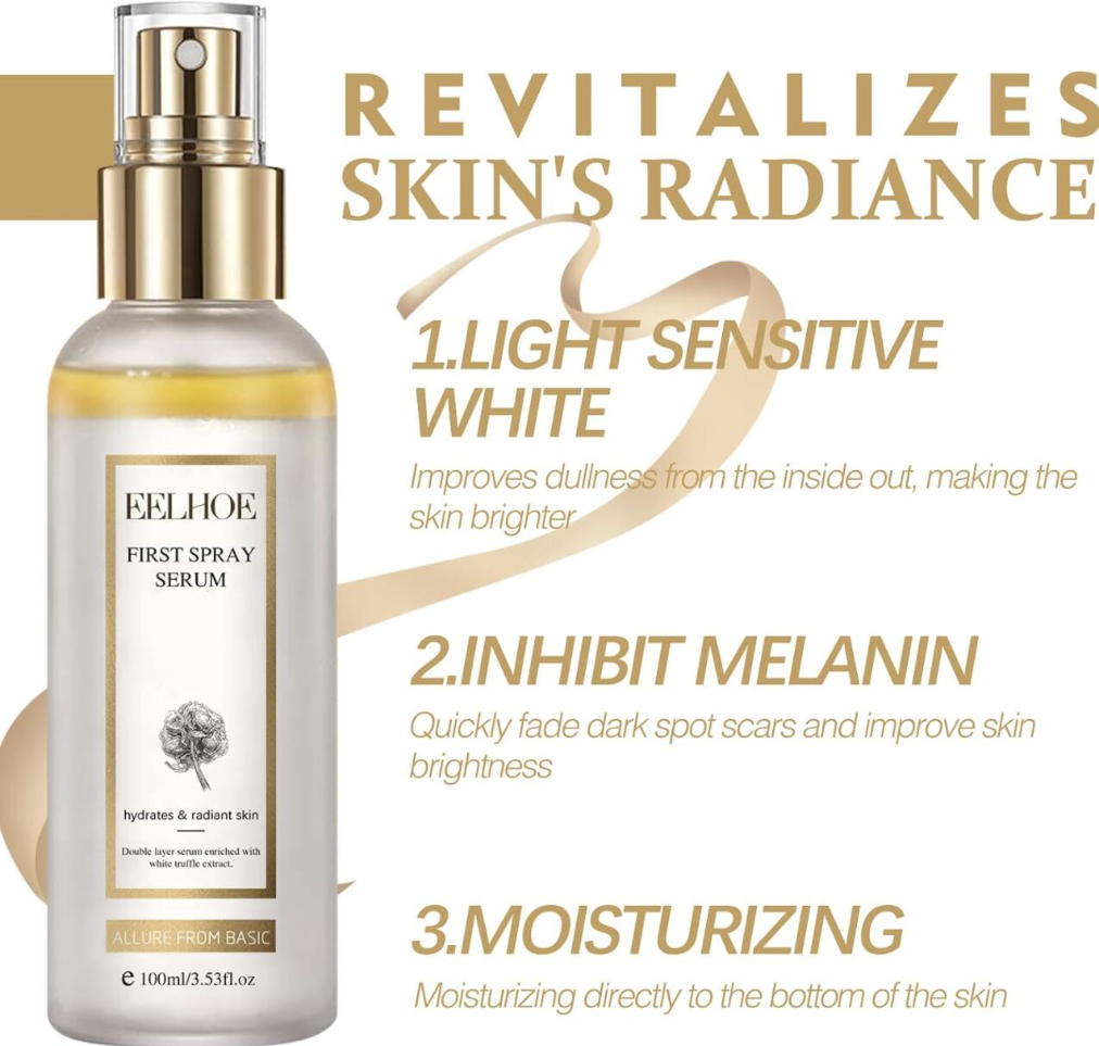 EELHOE Hydrating Facial Mist Serum Spray with White Truffle – Instant Glow & Deep Skin Hydration (Copy)