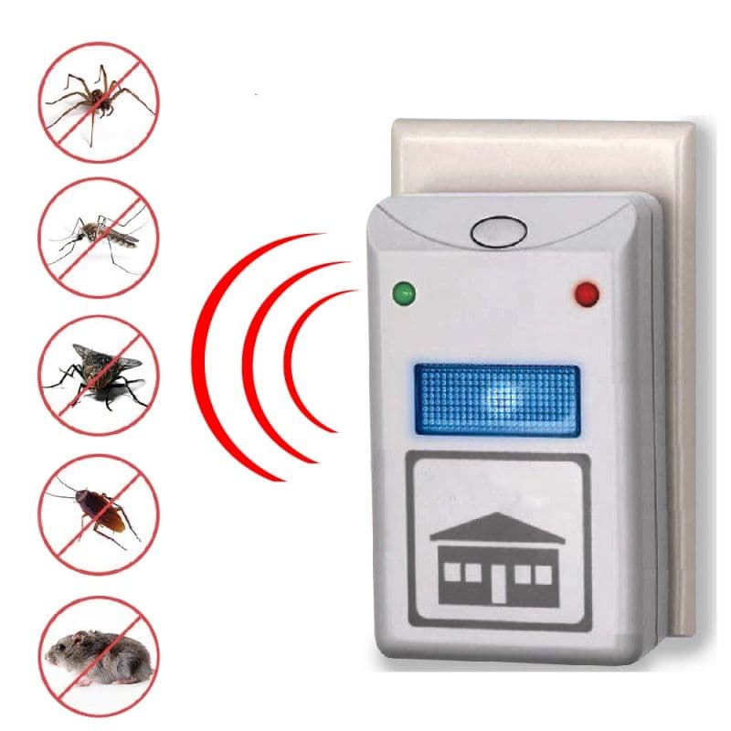 Ultrasonic Pest Repeller – Electronic Protection Against Insects & Rodents