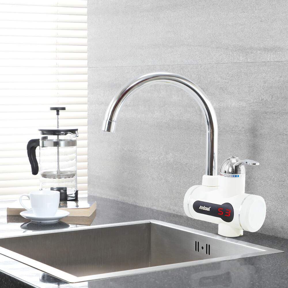 Electric Faucet With Hand Shower Mixer