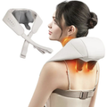 Electric Neck &amp; Back Massager with Heat Deep Tissue