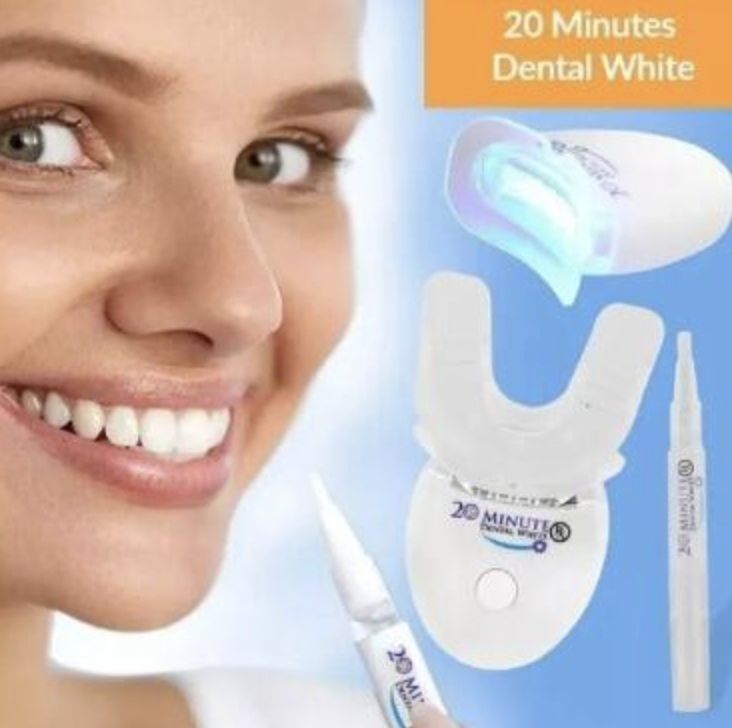 UV Teeth Whitening Kit with LED Light Professional Smile at Home