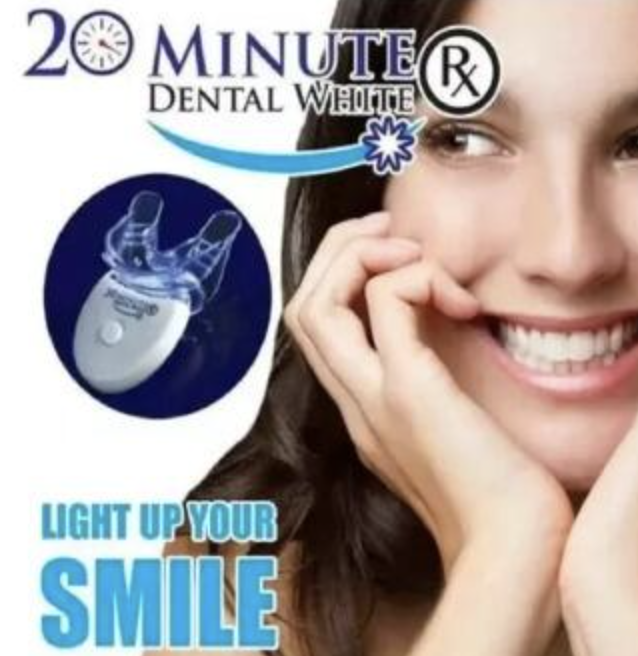 UV Teeth Whitening Kit with LED Light Professional Smile at Home