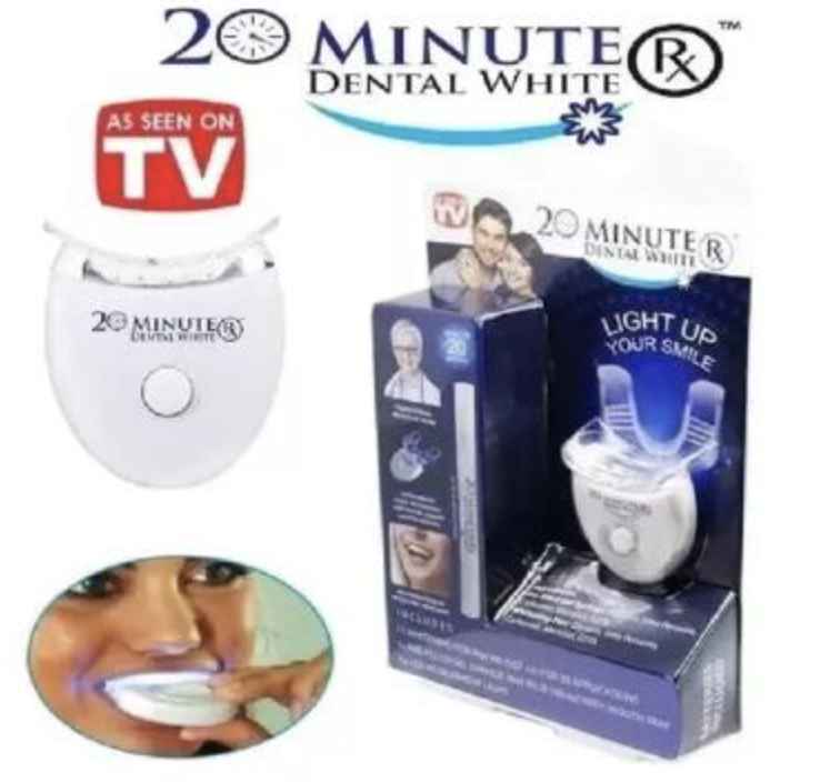 UV Teeth Whitening Kit with LED Light Professional Smile at Home