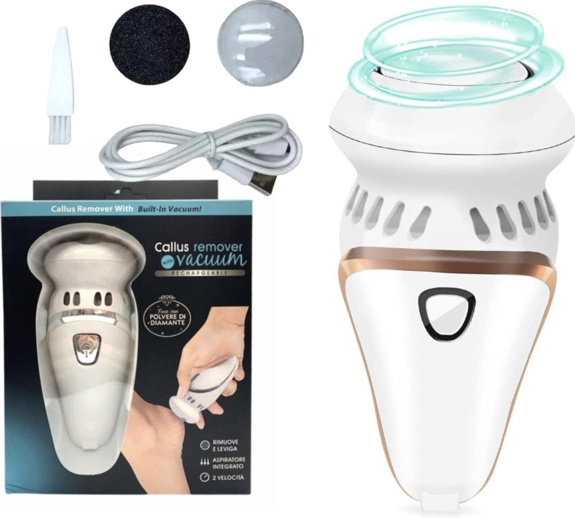 Electric Callus Remover Instant Soft Feet