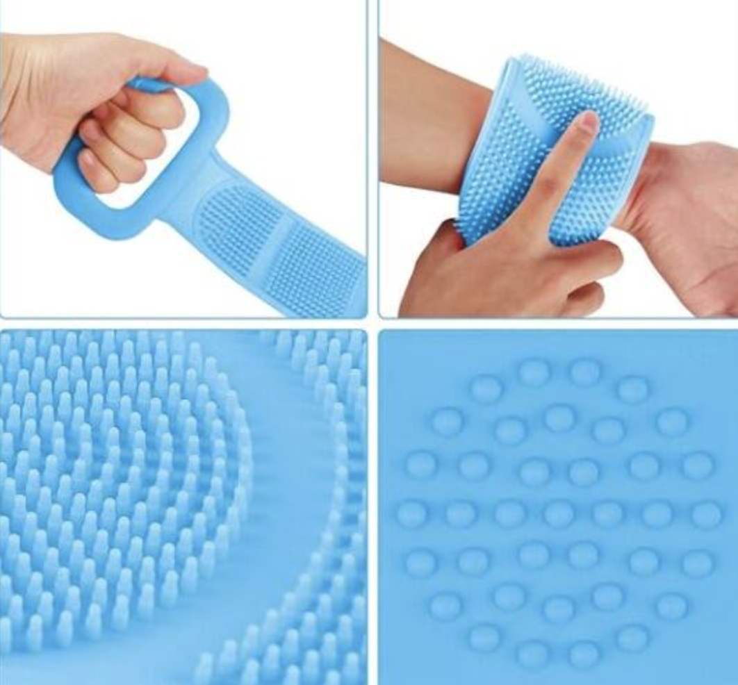Exfoliating Shower Brush Deep Cleansing &amp; Silky