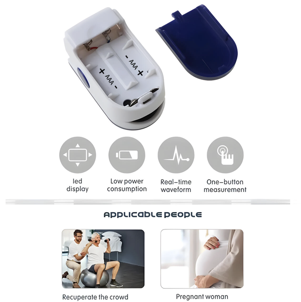 Digital Pulse Oximeter Fast &amp; Accurate Monitoring
