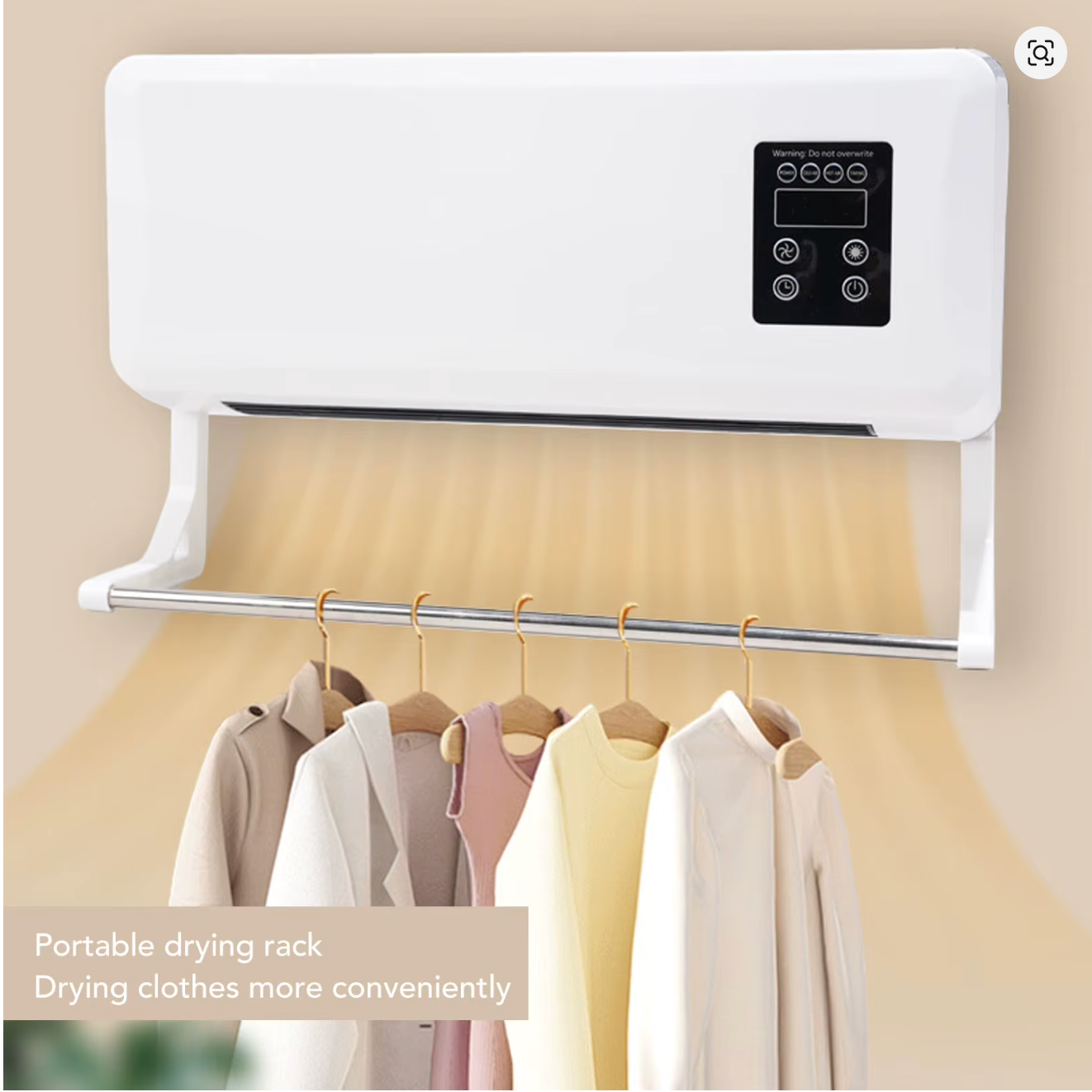 Electric Heater Silent Fast PTC Heating Space